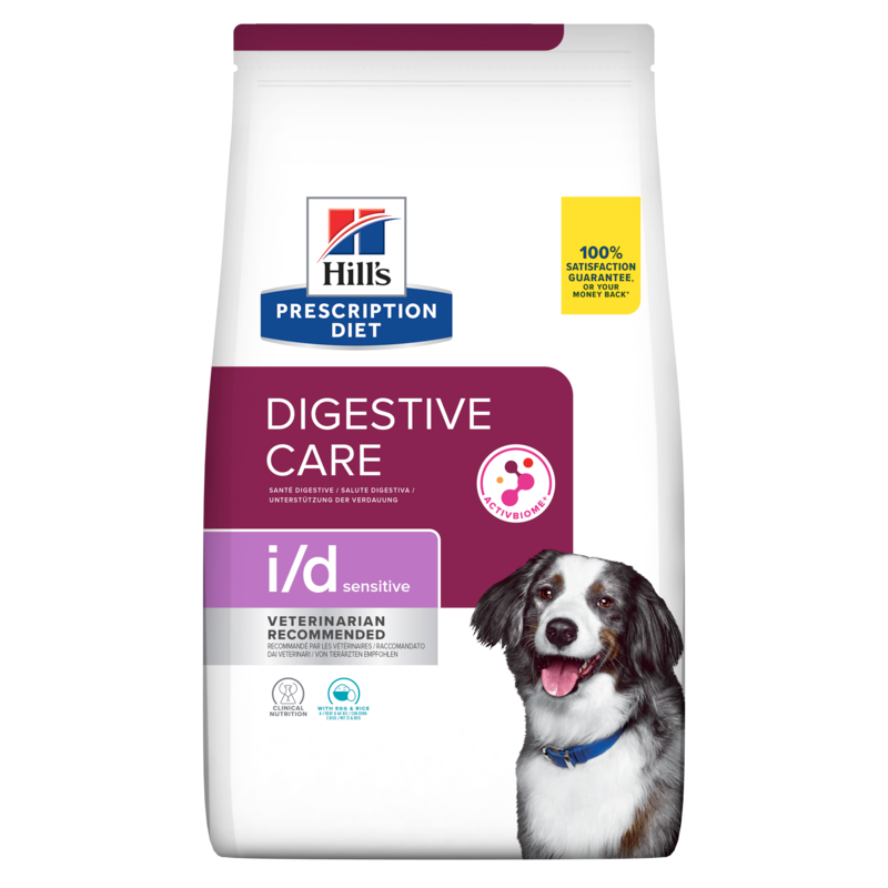 Hills I/d Sensitive ActivBiome+ Mit Ei Und Reis Trockenfutter Für Hunde 1,5 Kg ActivBiome+ Trockenfutter Für Hunde