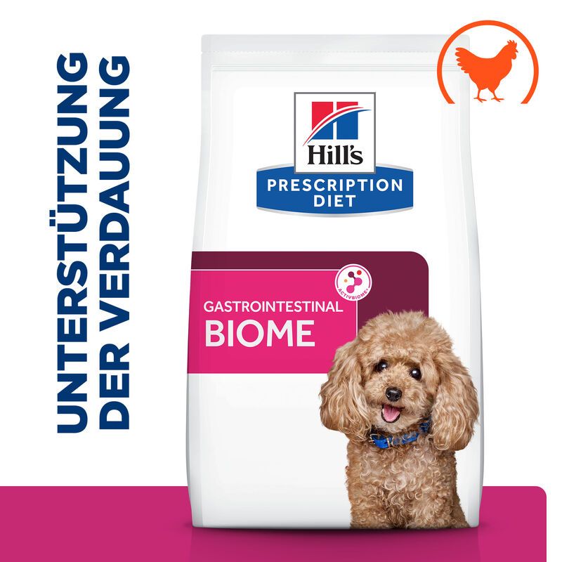  Hills Prescription Diet Canine Gastrointestinal Biome Mini Trockenfutter Für Hunde 1 Kg Trockenfutter Für Hunde