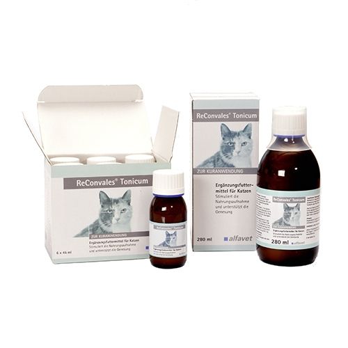  Alfavet ReConvales Tonicum Katze 3 X 45 Ml Reconvales Katze
