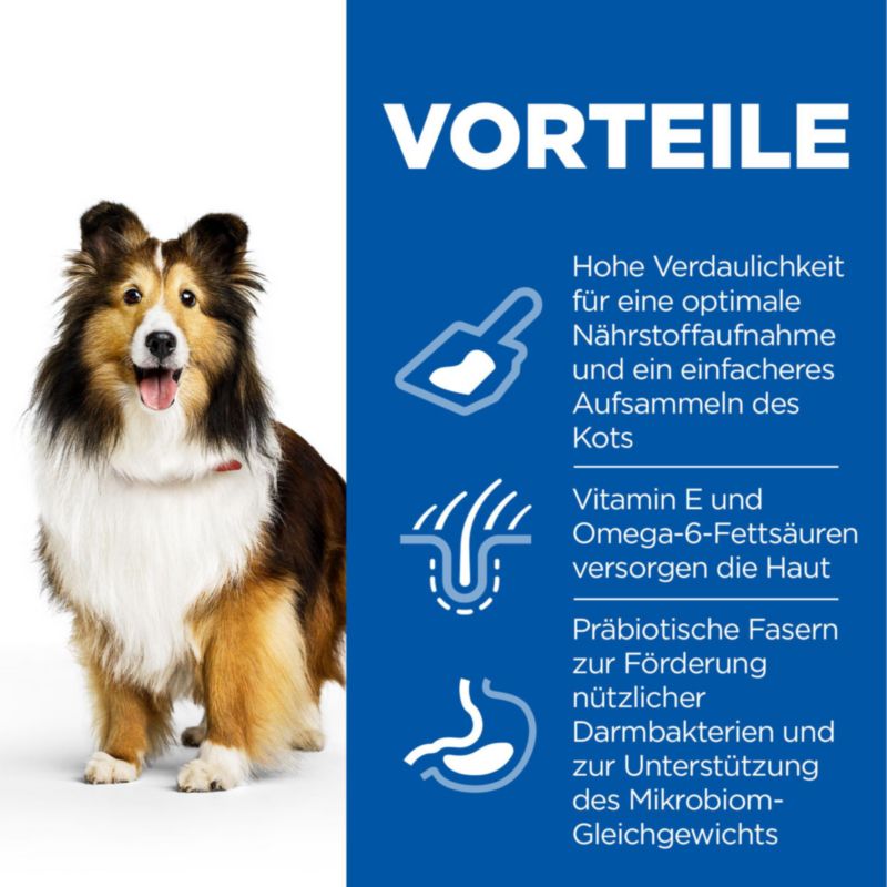 Hills Science Plan Canine Adult Sensitive Stomach & Skin Mit Huhn Trockenfutter 14 Kg Trockenfutter