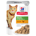  Hills Science Plan Feline Mature Adult 7+ Senior Vitality Huhn Frischebeutel Für Katzen 12 X 85 G Huhn Frischebeutel