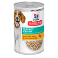  Hills Science Plan Canine Adult Perfect Weight Ragout Dosenfutter 12 X 363 G Ragout Mit Huhn Und Gemüse