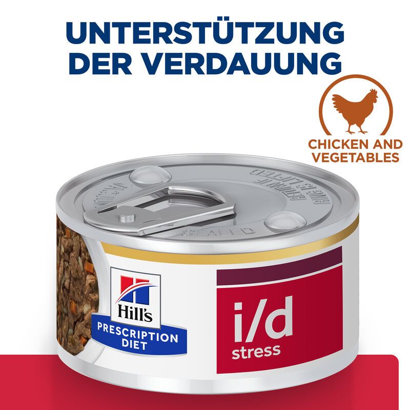  Hills I/d Stress Mini ActivBiome+ Ragout In Dosen Für Hunde 24 X 156 G Ragout In Dosen Für Hunde
