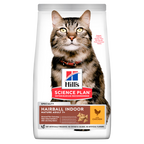  Hills Science Plan Feline Mature Adult 7+ Hairball Indoor Trockenfutter 6 X 1,5 Kg Trockenfutter