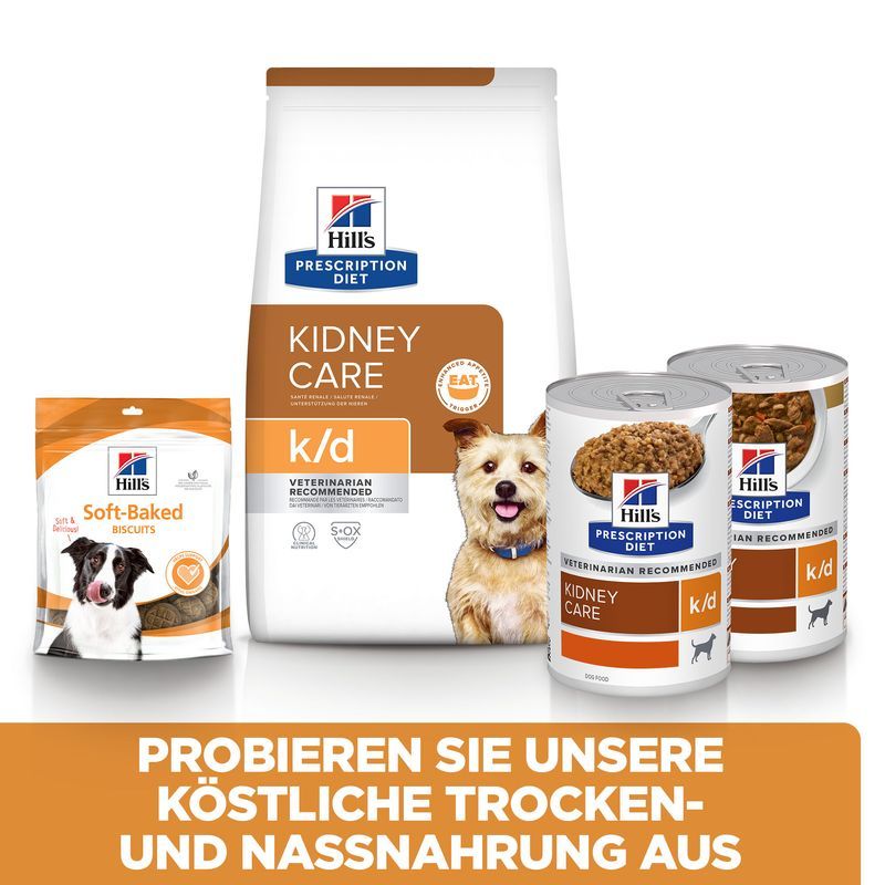  Hills K/D Für Hunde Dosenfutter Mit Huhn 12 X 370 G Dosenfutter Für Hunde