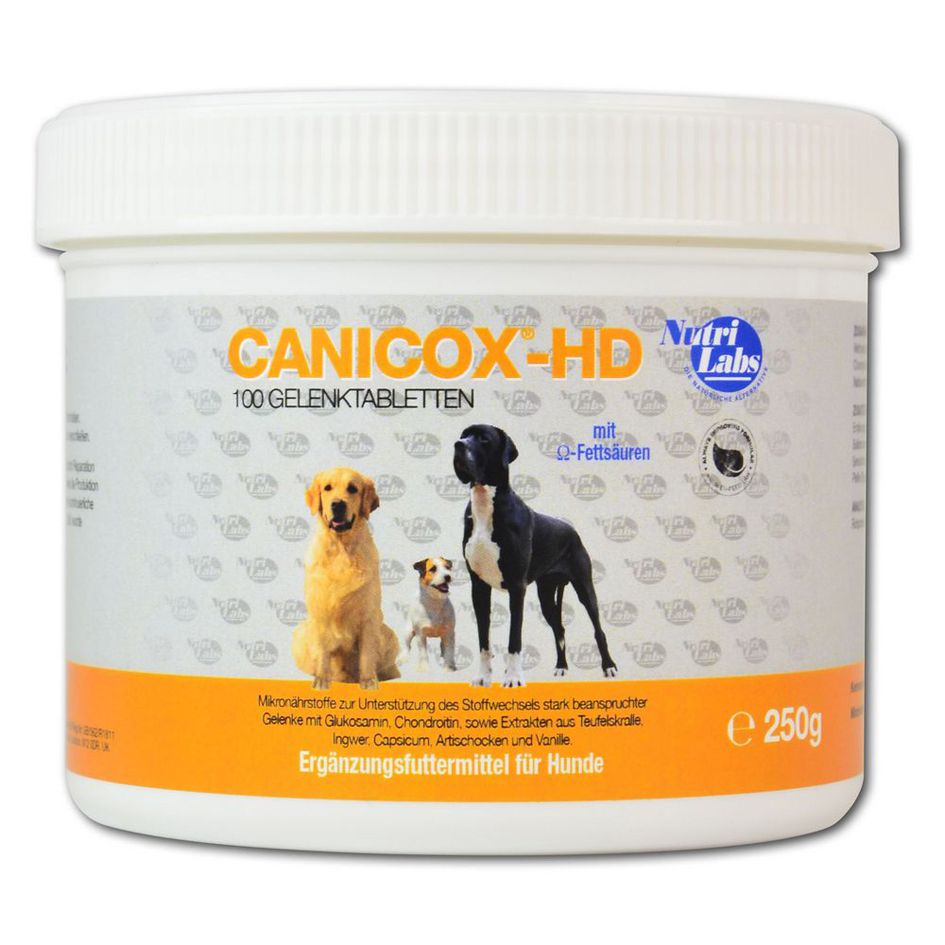  NutriLabs Canicox-HD Kautabletten Für Hunde Gelenke 100 Gelenktabletten