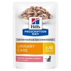  Hills Feline C/d Multicare Lachs Frischebeutel Für Katzen 12 X 85 G Lachs Frischebeutel
