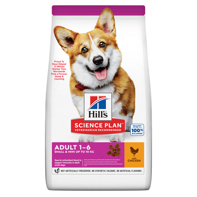  Hills Science Plan Canine Hund Adult Small & Mini Trockenfutter 6 Kg Trockenfutter Für Hunde
