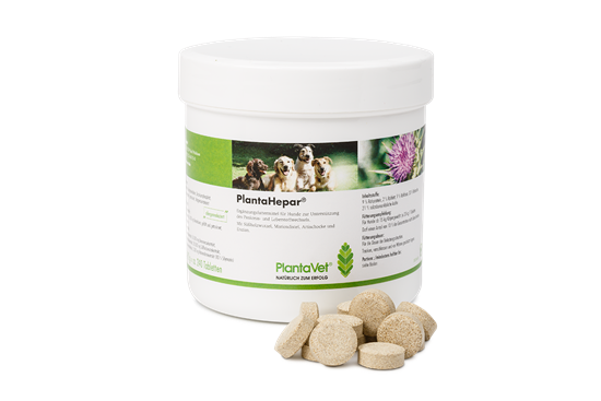  Plantavet PlantaHepar Für Hunde, Katze 200 Tabletten à 200 Mg