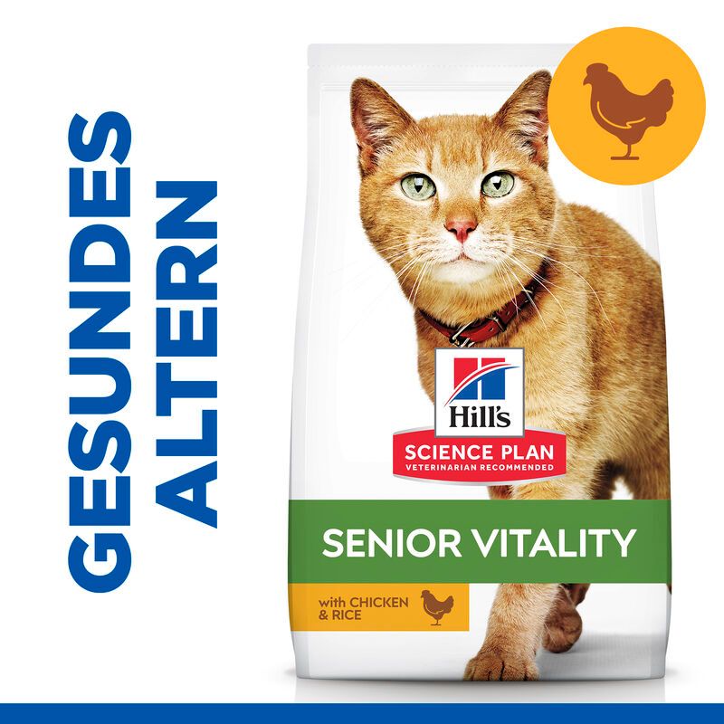  Hills Science Plan Feline Mature Adult 7+ Senior Vitality Trockenfutter Für Katzen 7 Kg Trockenfutter Für Katzen
