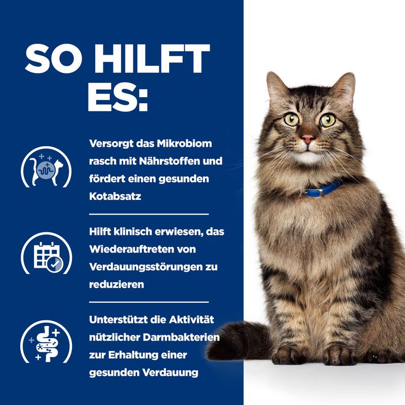  Hills Prescription Diet Feline Gastrointestinal Biome Trockenfutter Für Katzen 1,5 Kg Trockenfutter Für Katzen