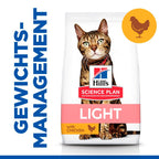  Hills Science Plan Feline Adult Light Huhn Trockenfutter Für Katzen 10 Kg Huhn Trockenfutter Für Katzen