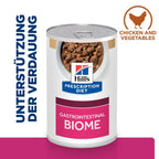  Hills Prescription Diet Canine Gastrointestinal Biome Ragout In Dosen Für Hunde 12 X 354 G Dosenfutter Für Hunde