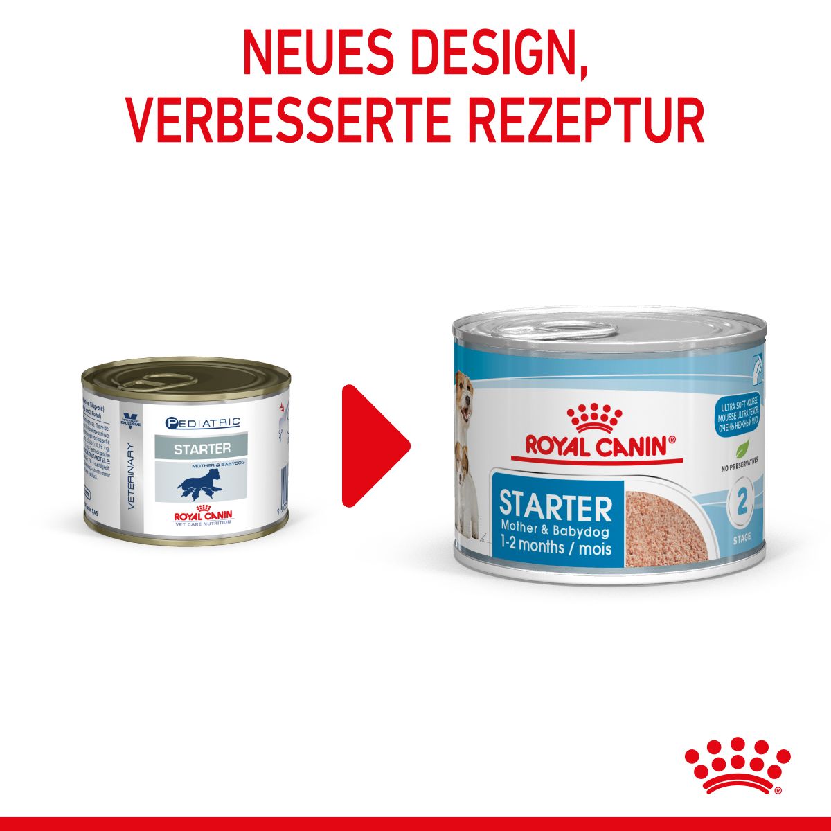  Royal Canin Starter Ultra Soft Mousse Für Welpen 12 X 195 G