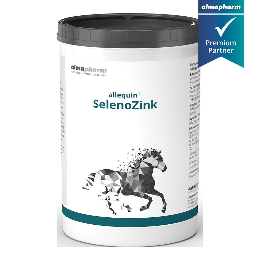  Almapharm Allequin SelenoZink Fürs Pferd 1 Kg Pulver Dose Für Pferde