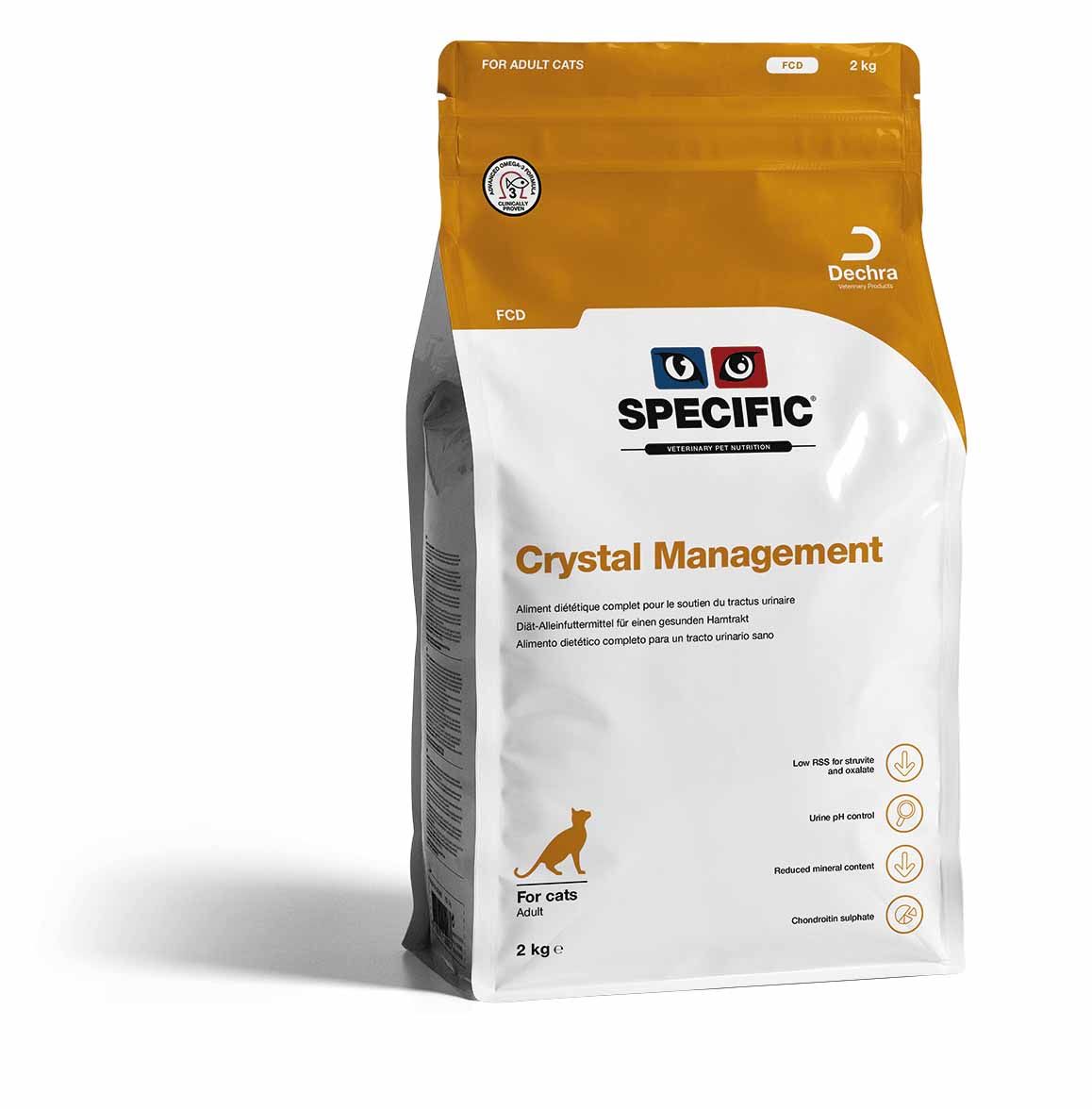  Specific FCD Crystal Management Katze 2 Kg Trockenfutter Für Katzen
