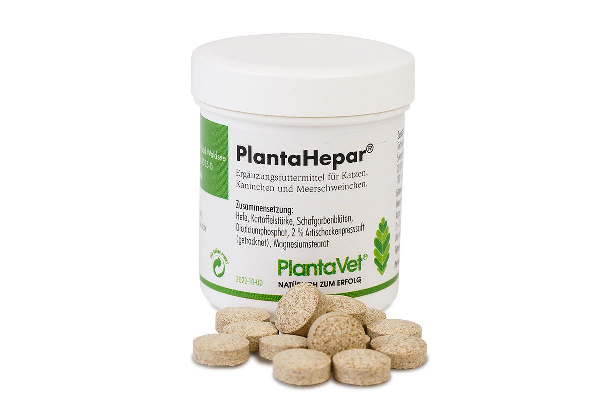  Plantavet PlantaHepar Für Hunde, Katze 200 Tabletten à 200 Mg