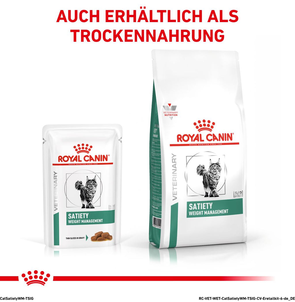  Royal Canin Satiety Weight Management Frischebeutel Für Katzen 12 X 85 G Frischebeutel Für Katzen