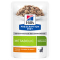  Hills Feline Metabolic Huhn Frischebeutel Für Katzen 12 X 85 G Frischebeutel Huhn