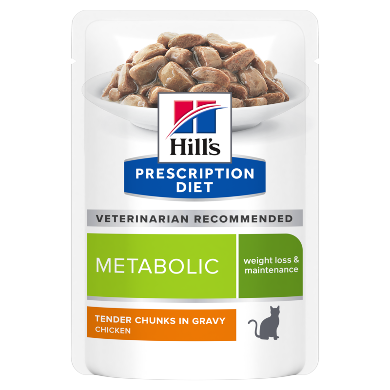  Hills Feline Metabolic Huhn Frischebeutel Für Katzen 12 X 85 G Frischebeutel Huhn