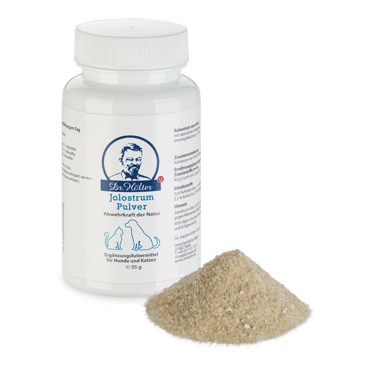  Dr. Hölter Jolostrum Colostrum Fürs Immunsystem 55g Jolostrum Pulver