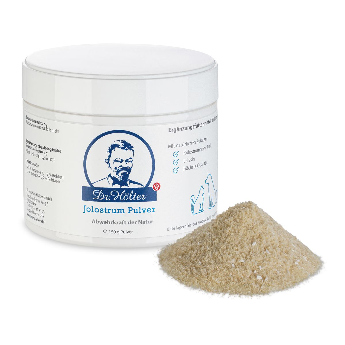  Dr. Hölter Jolostrum Colostrum Fürs Immunsystem 55g Jolostrum Pulver