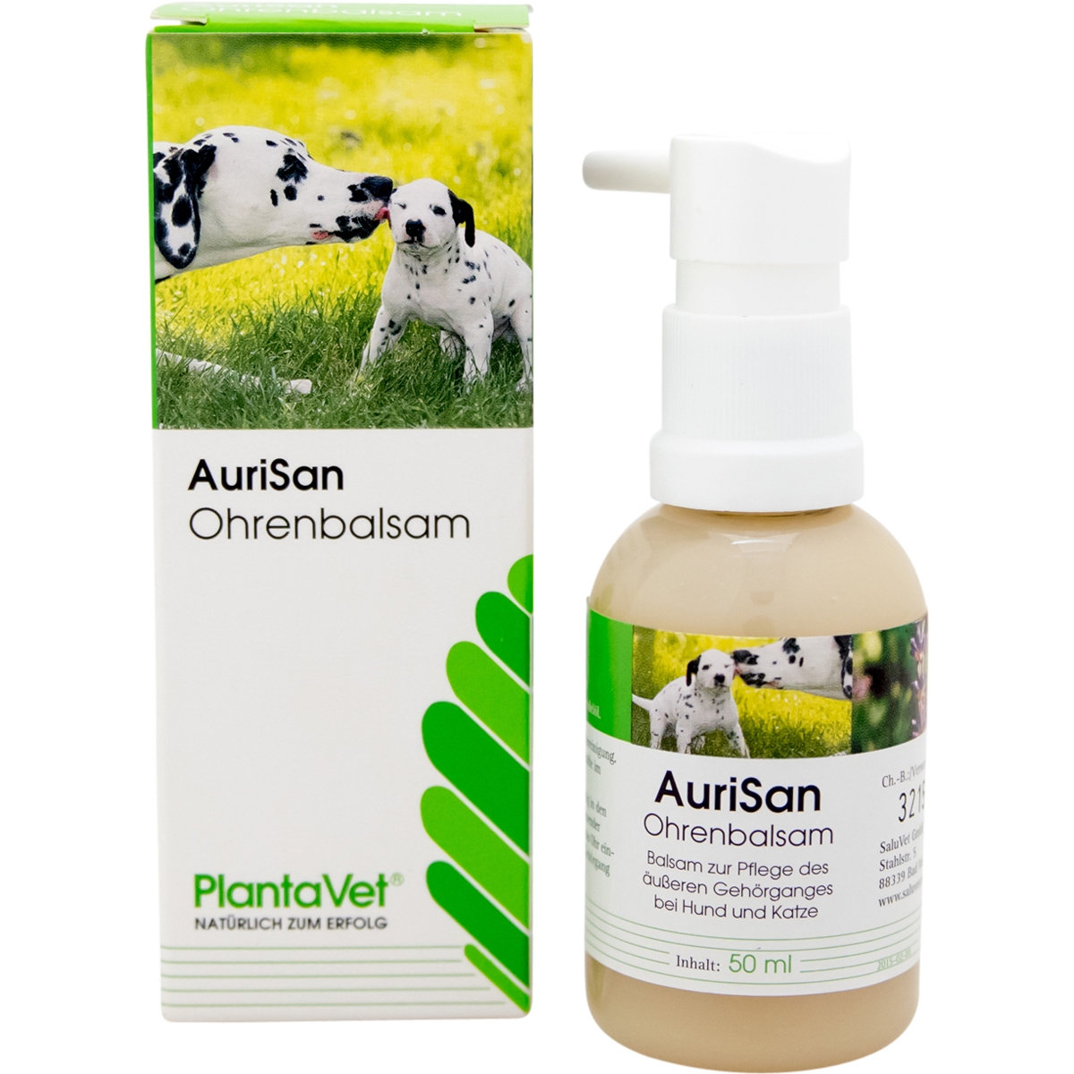  Plantavet AuriSan Ohrenbalsam Für Hunde Und Katzen 50 Ml Flasche