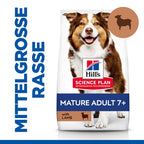  Hills Science Plan Canine Mature Adult 7+ Medium Hund Trockenfutter 14 Kg Huhn Trockenfutter