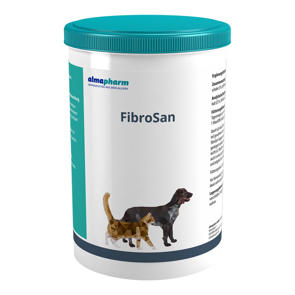  Almapharm FibroSan Für Hunde Und Katzen 400 G Pulver Dose Für Hunde Und Katzen