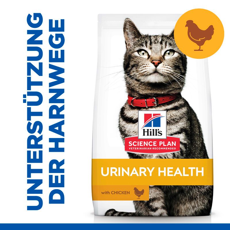 Hills Science Plan Feline Adult Urinary Health Huhn Trockenfutter Für Katzen 4 X 3 Kg Huhn Trockenfutter