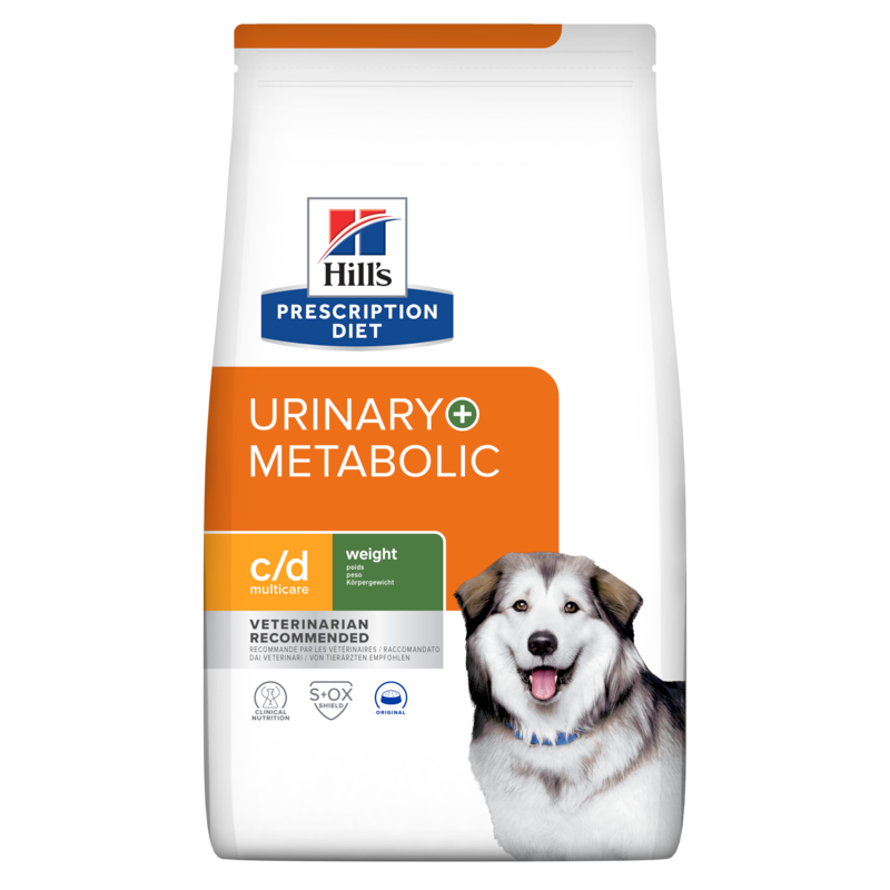  Hills Prescription Diet C/d Multicare + Metabolic Trockenfutter Für Hunde 12 Kg Trockenfutter