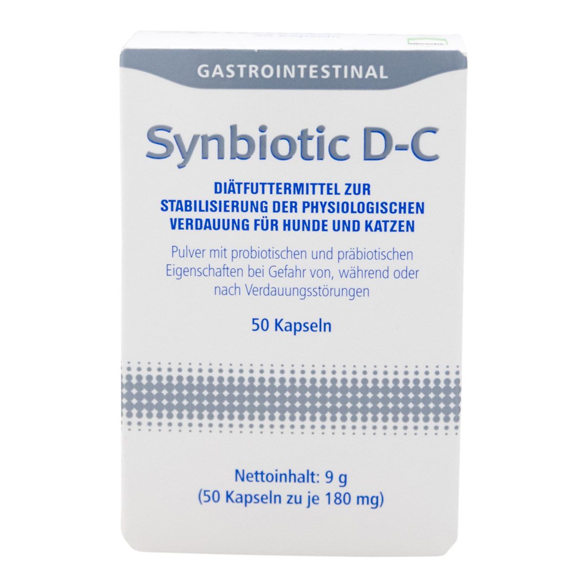  Dechra Synbiotic D-C Für Hunde 50 Synbiotic Kapseln