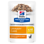  Hills Feline C/d Multicare Huhn Frischebeutel Für Katzen 12 X 85 G Huhn Frischebeutel