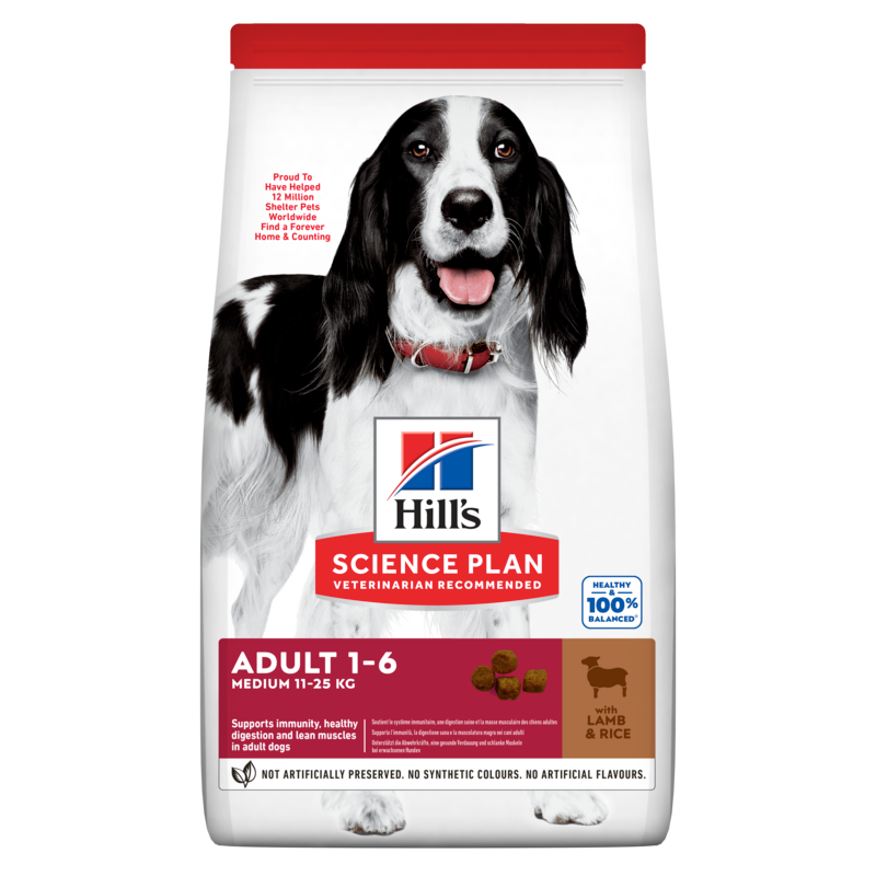  Hills Science Plan Canine Adult Medium Hund Trockenfutter 14 Kg Trockenfutter
