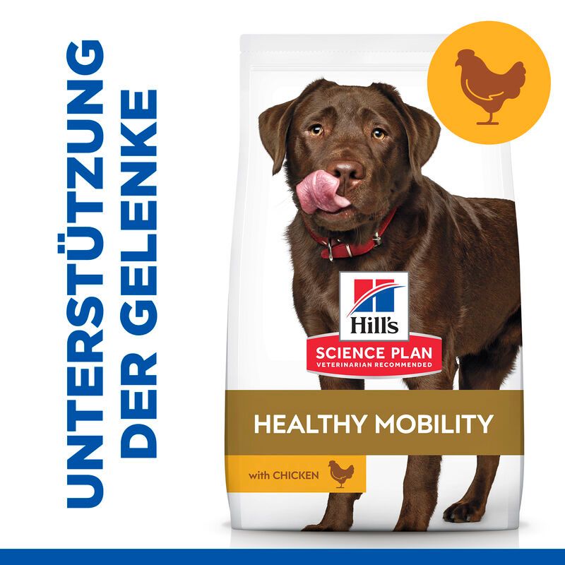  Hills Science Plan Canine Adult Healthy Mobility Large Breed Huhn Trockenfutter 14 Kg Trockenfutter