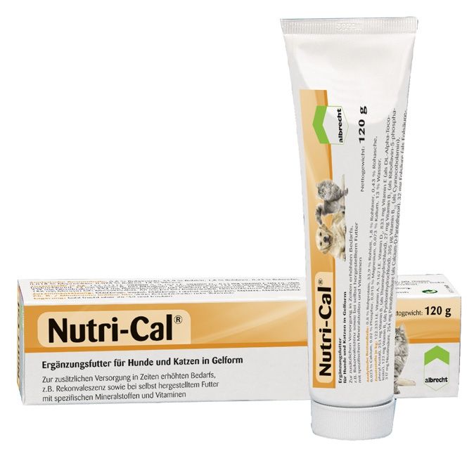  Dechra Nutrical Nutri-Cal-Paste Für Katzen Und Hunde 120 G Nutrical Paste