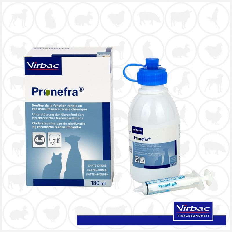  Virbac Pronefra Für Hunde Und Katzen 60 Ml Flasche