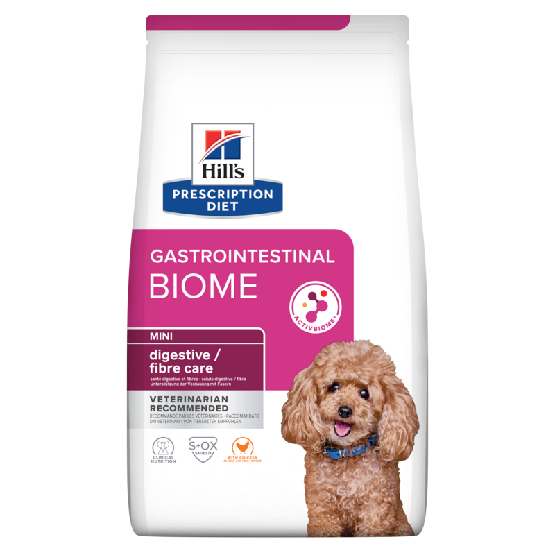  Hills Prescription Diet Canine Gastrointestinal Biome Mini Trockenfutter Für Hunde 1 Kg Trockenfutter Für Hunde