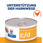  Hills C/d Multicare Feline Dosenfutter Für Katzen 24 X 156 G Feingehackt Dosenfutter Für Katzen