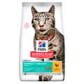  Hills Science Plan Feline Perfect Weight Adult Trockenfutter Huhn Für Katzen 4 X 2,5 Kg Trockenfutter