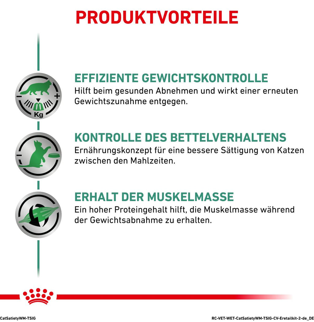  Royal Canin Satiety Weight Management Frischebeutel Für Katzen 12 X 85 G Frischebeutel Für Katzen