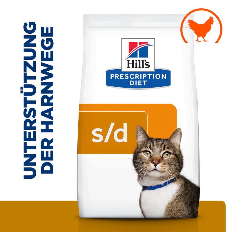  Hills S/d Katze Urinary Care Trockenfutter Für Katzen 1,5 Kg Trockenfutter