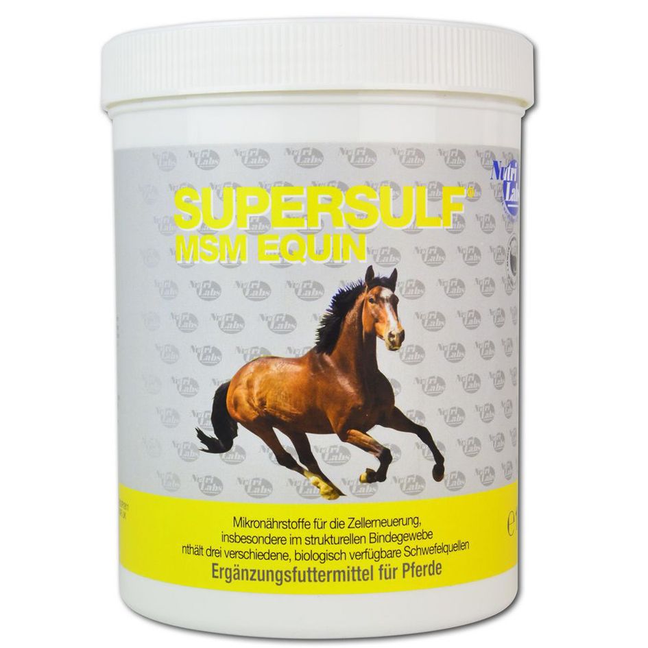  NutriLabs Supersulf MSM Equin Fürs Pferd 1 Kg Supersulf MSM