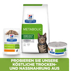 Hills Hill's PRESCRIPTION DIET Metabolic Frischebeutel Meeresfisch Katzenfutter 12 X 85 G Frischebeutel Meeresfisch