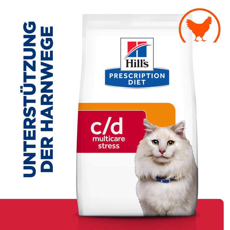  Hills Feline C/d Multicare Stress Trockenfutter Für Katzen 1,5 Kg Huhn Trockenfutter Für Katzen