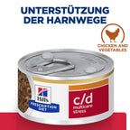  Hills Feline C/d Multicare Stress Ragout Dosenfutter Für Katzen 24 X 82 G Dosenfutter (Ragout) Für Katzen