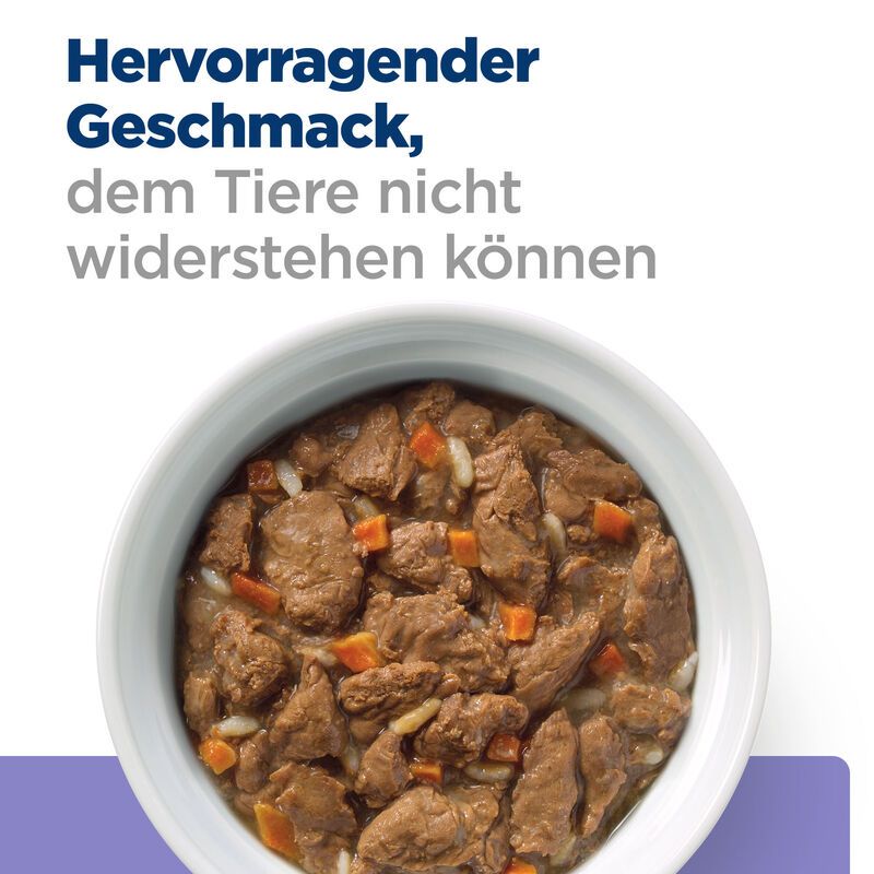  Hills I/d Low Fat Ragout In Dosen Für Hunde 12 X 354 G Ragout Mit ActiveBiome+ In Dosen Für Hunde