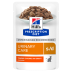  Hills Prescription Diet S/d Nassfutter Für Katzen Mit Huhn 12 X 85 G Frischebeutel