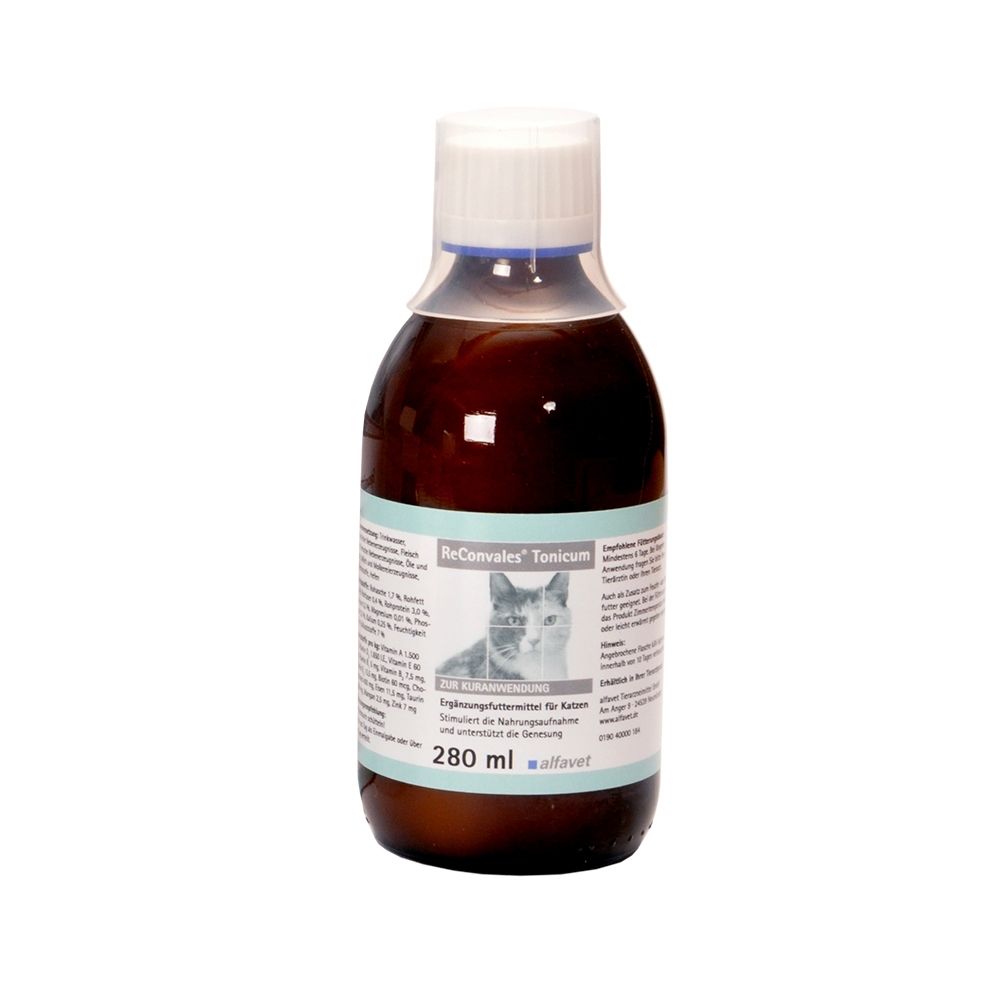  Alfavet ReConvales Tonicum Katze 3 X 45 Ml Reconvales Katze