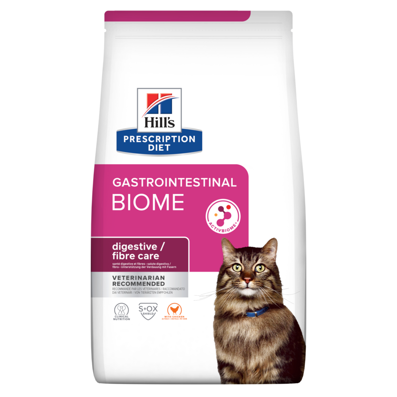 Hills Prescription Diet Feline Gastrointestinal Biome Trockenfutter Für Katzen 1,5 Kg Trockenfutter Für Katzen